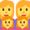 Family: Woman, Woman, Girl, Girl emoji on Twitter